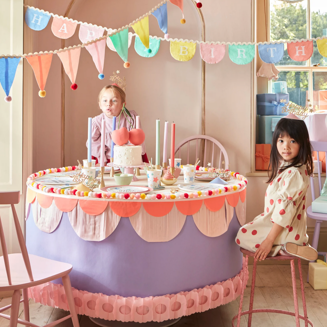 Happy Birthday Fabric Garland