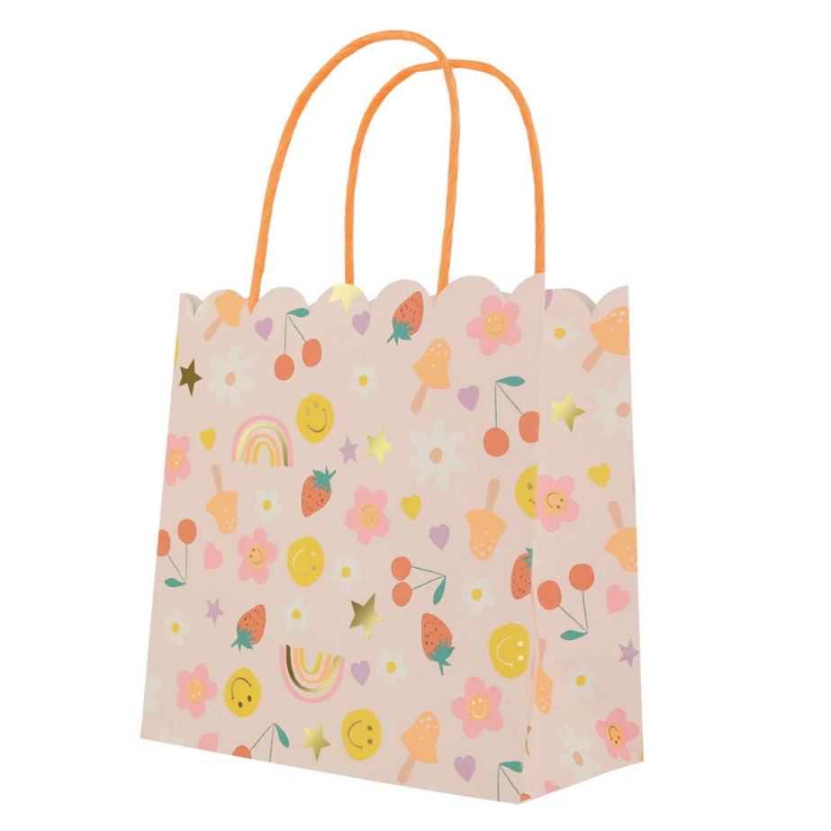 Happy Face Icons Party Bags (pk8)
