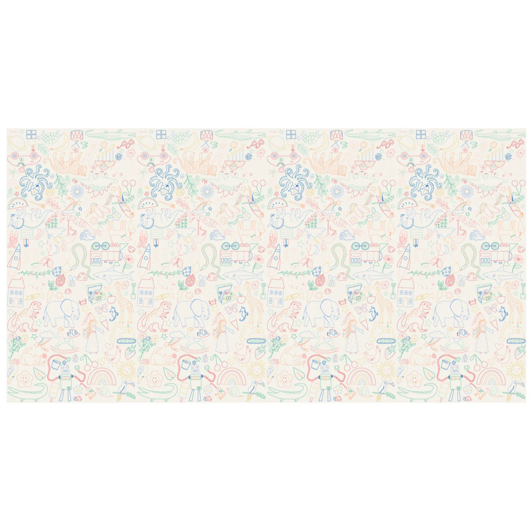 Color In Activity Tablecloth