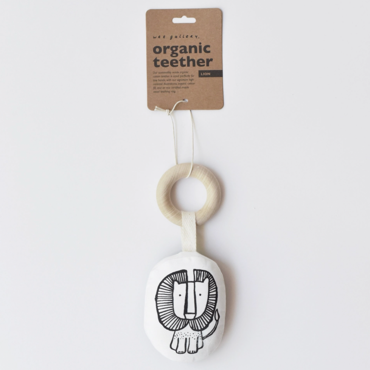 Organic Lion Teether