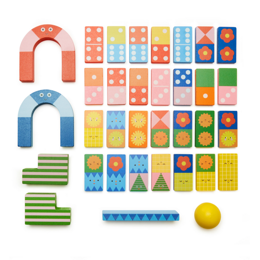 Topple Twist Dominoes