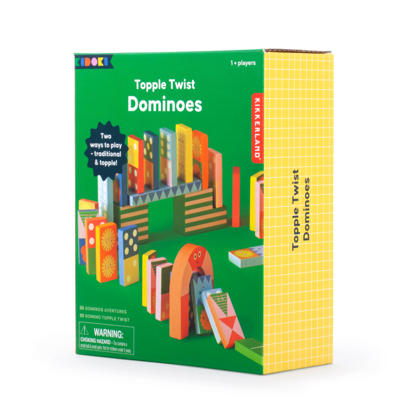 Topple Twist Dominoes