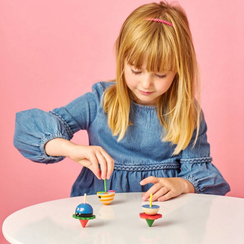 Dizzy Monster Spinning Top