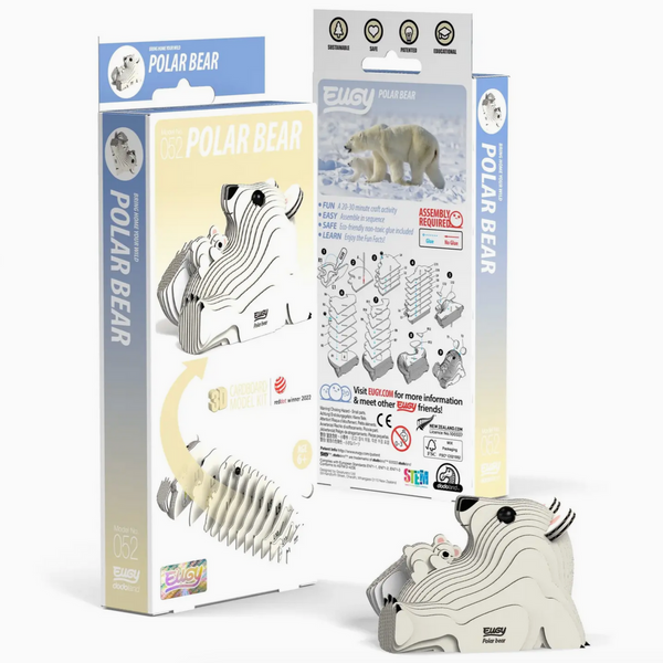 Polar Bear 3-D model kit (6-14yrs)