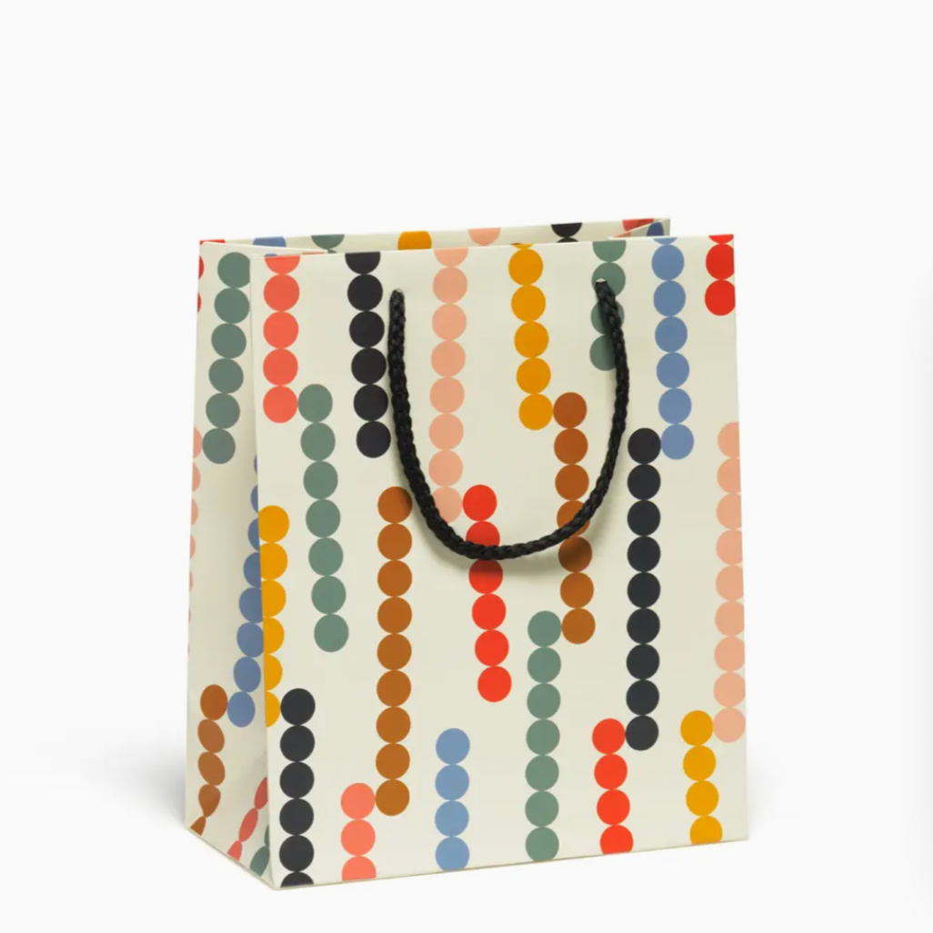 Beaded Lines Gift Bag -medium