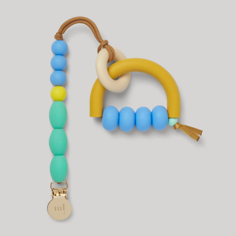 Pacific Arch Ring Teether + Clip Set