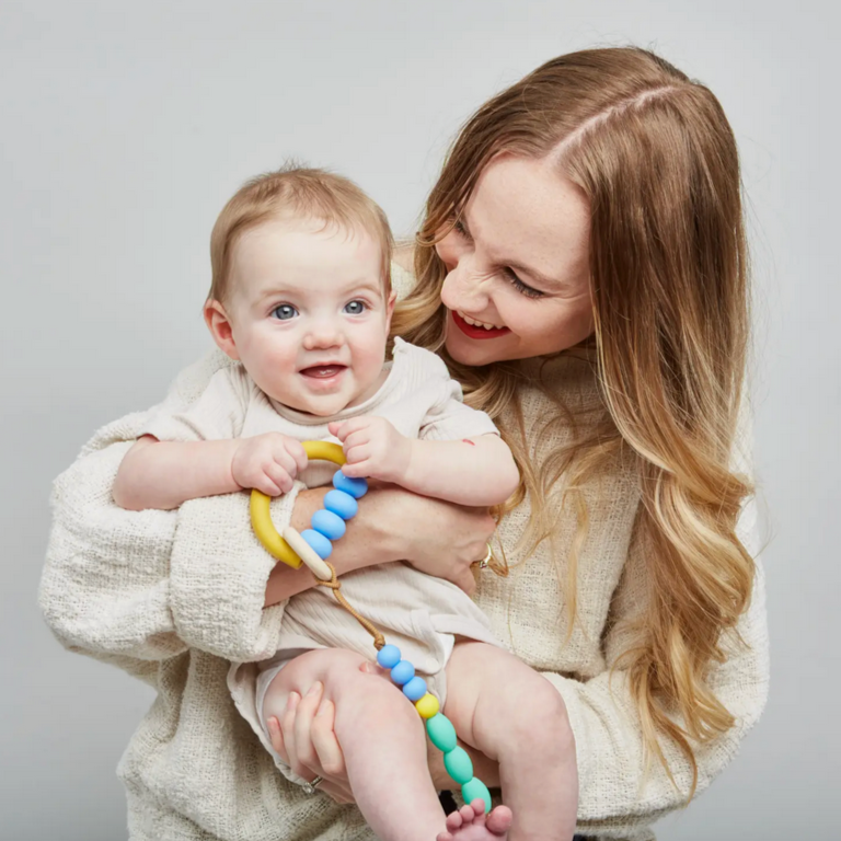 Pacific Arch Ring Teether + Clip Set