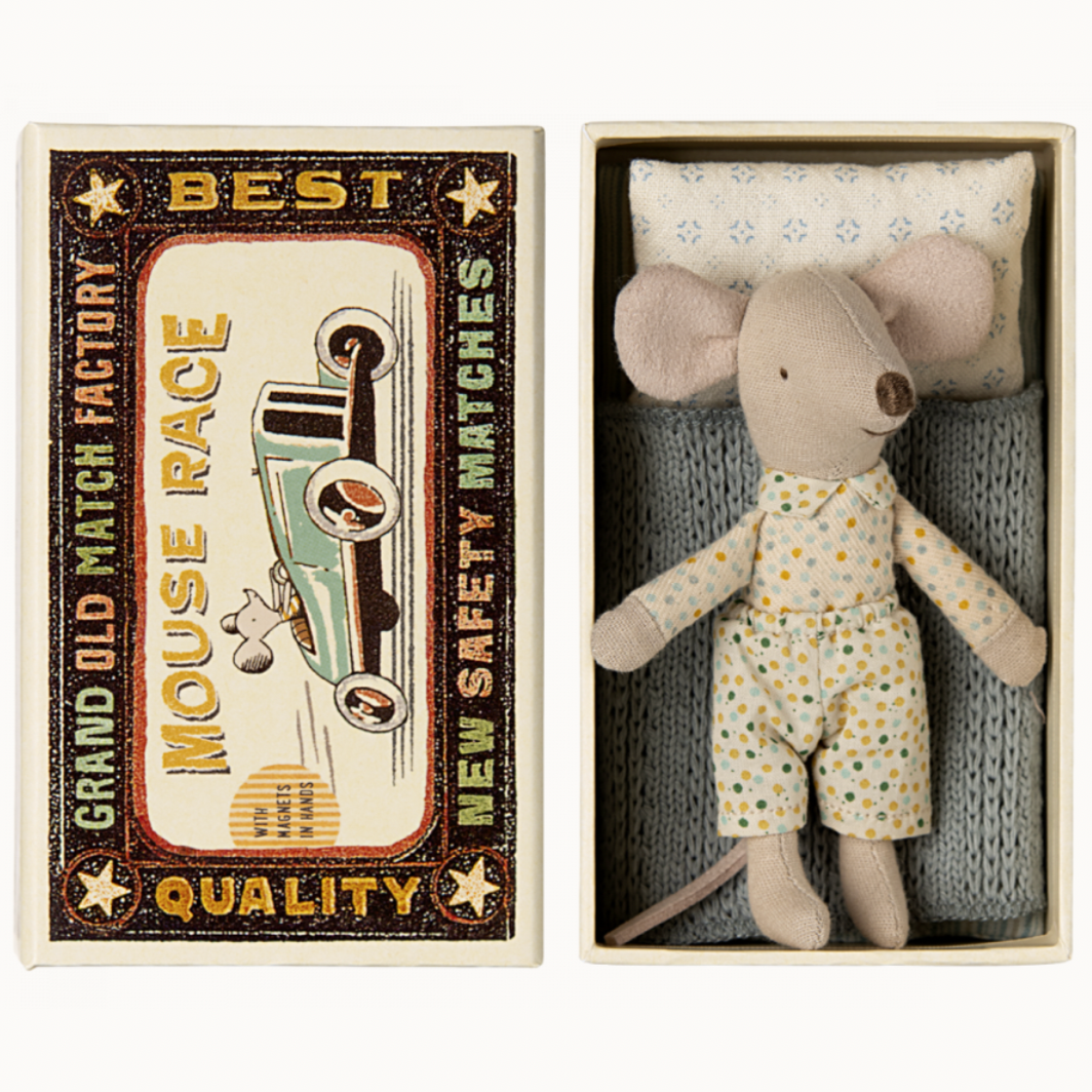Little Brother Mouse in Matchbox