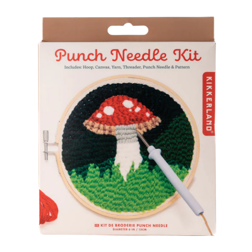 Mushroom Punch Needle Kit