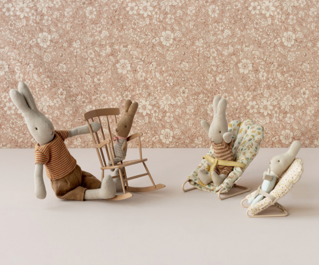 My Rabbit - light blue check