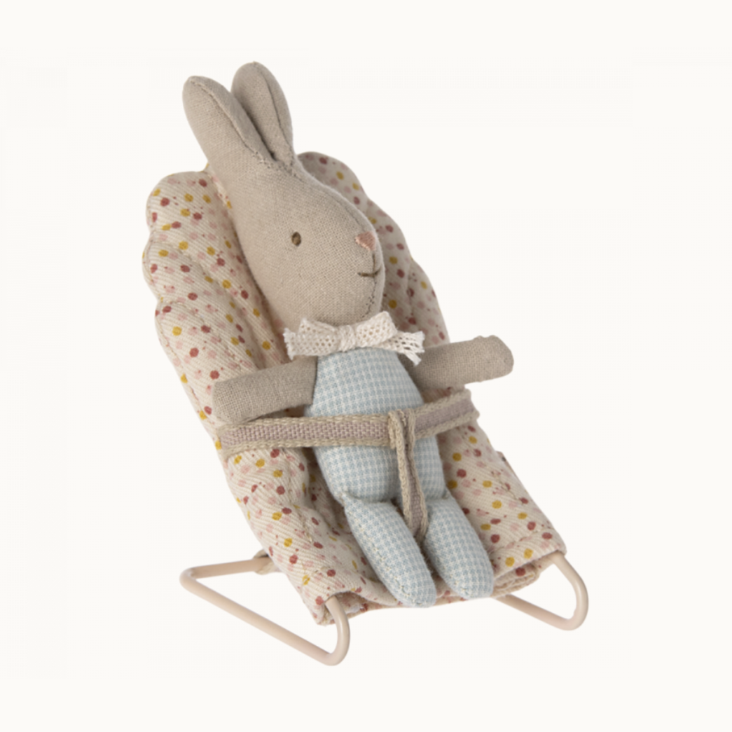 My Rabbit - light blue check