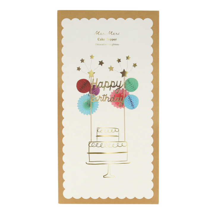 Happy Birthday Cake Topper