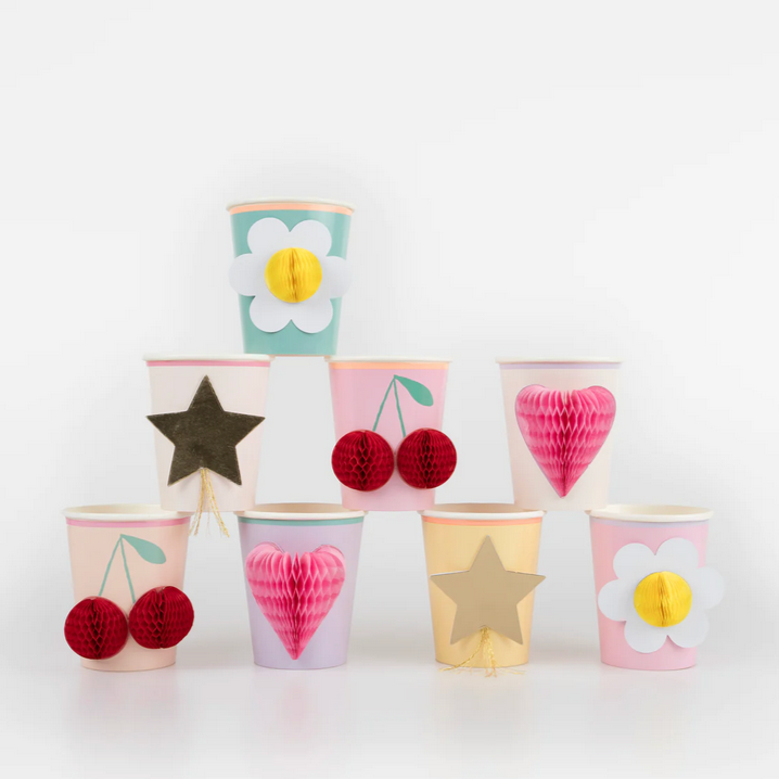 Happy Icons Cups (8pk)