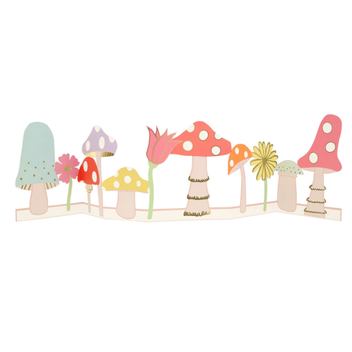 Mushroom Concertina Card