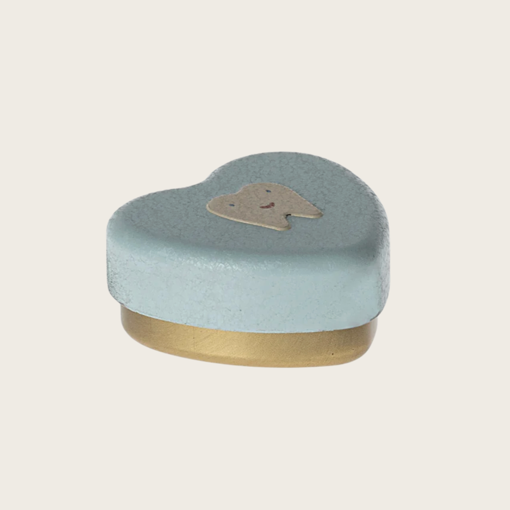 Heart Tooth Box small -mint