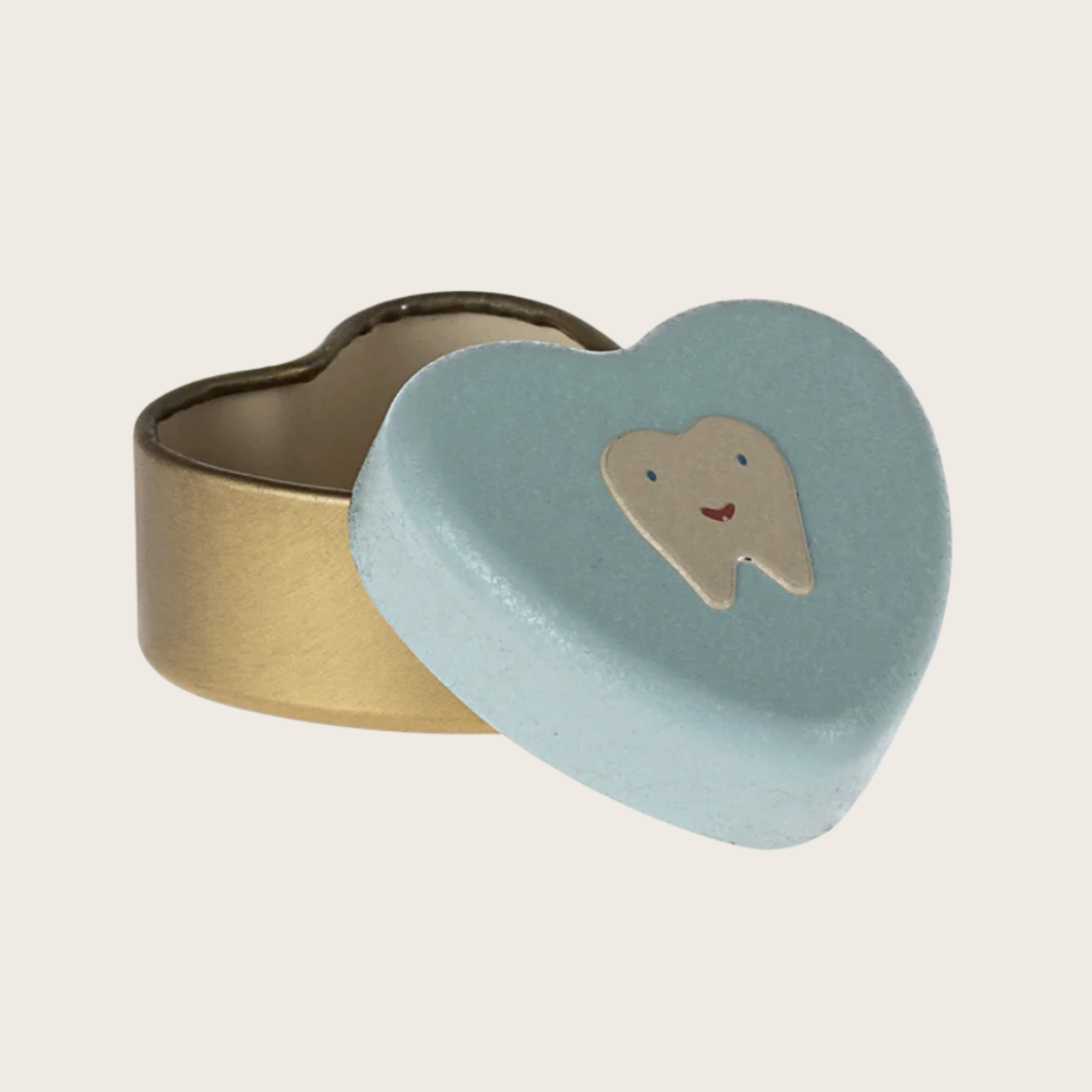 Heart Tooth Box small -mint