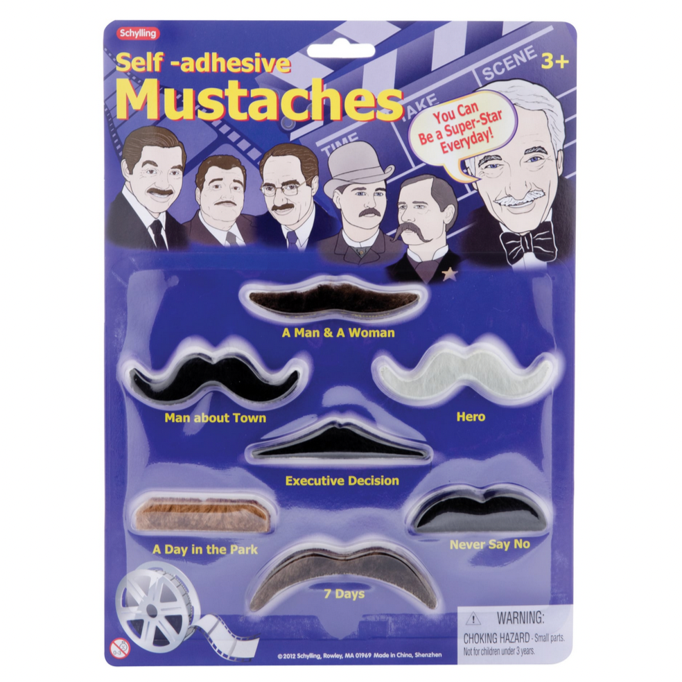 Mustaches -stick-on