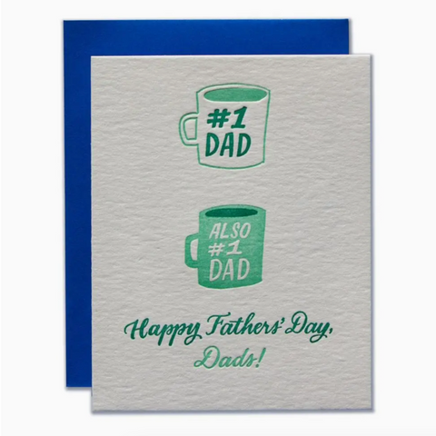 #1 Dads Card LGBTQ -father's day