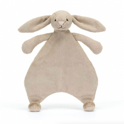 Jellycat Bashful Beige Bunny Lovie Comforter