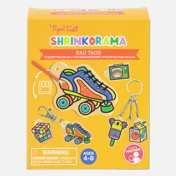 Shrinkorama - Bag Tags (4-8yrs)