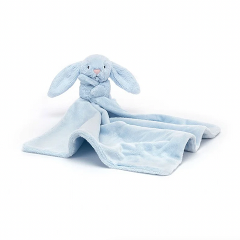 Jellycat Bashful Blue Bunny Soother Lovie
