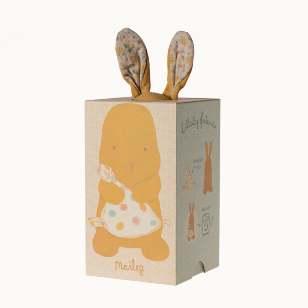 Bunny Lullaby Friends with Lovie -floral ears