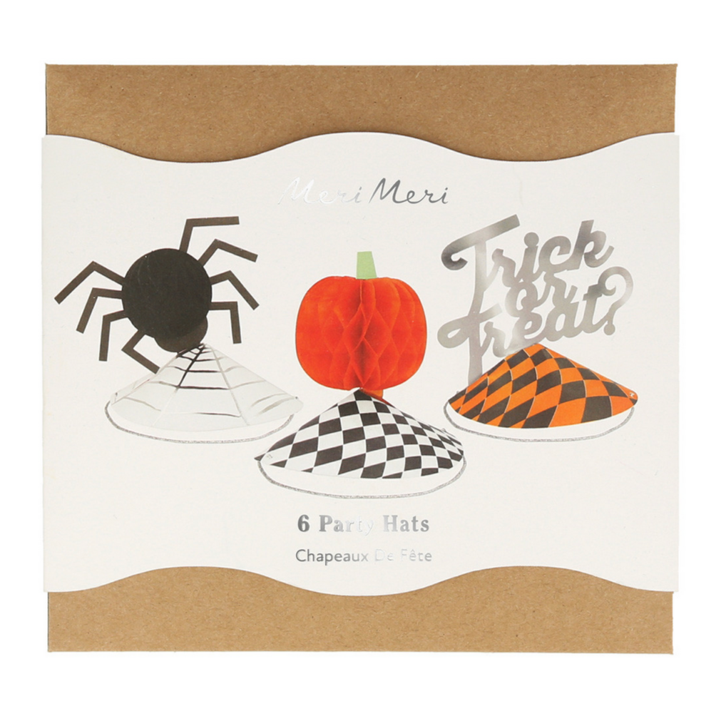 Halloween Party Hats (pk6)