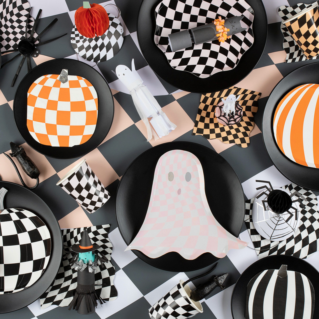 Mod Pattern Pumpkin  Napkins (16pk)