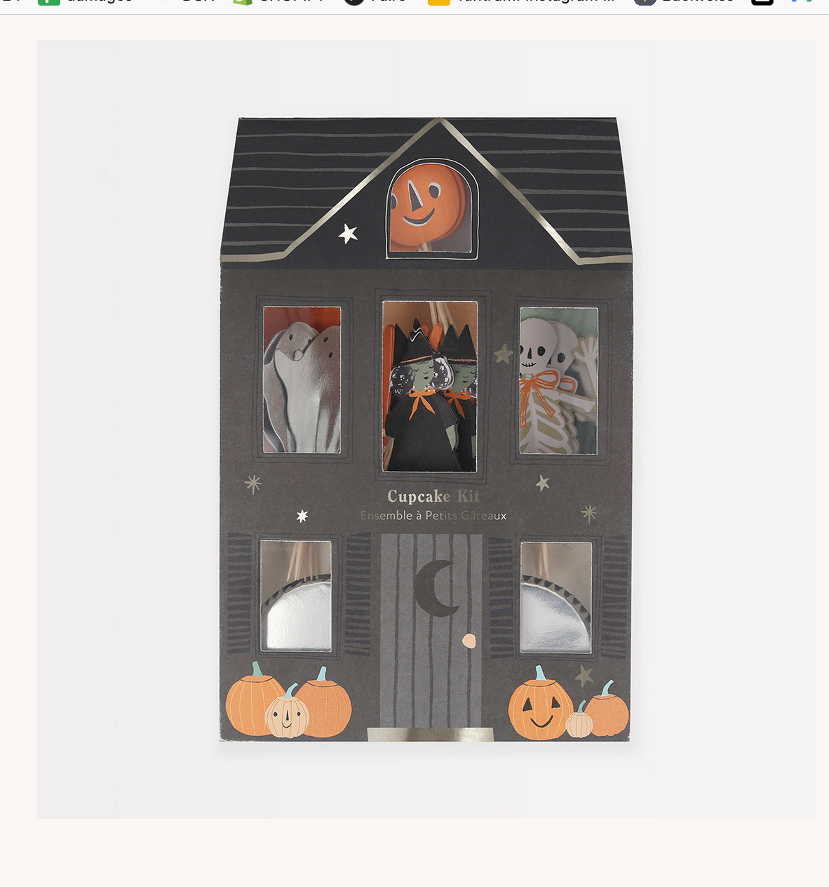 It's Halloween! Cupcake Kit (24 toppers)