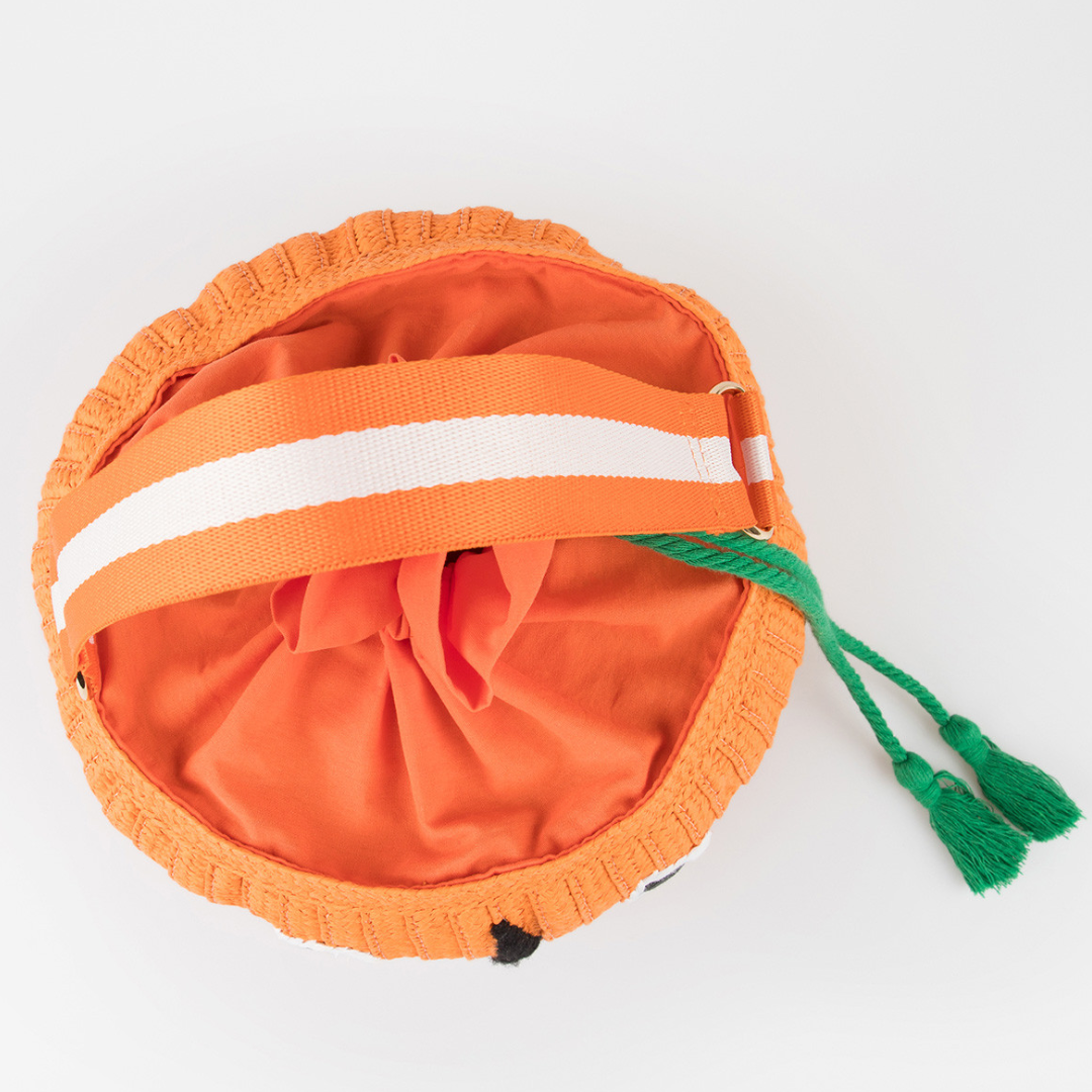 Trick Or Treat Pumpkin Basket Bag
