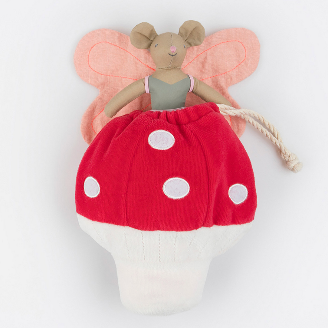 Mushroom Mouse Mini Doll