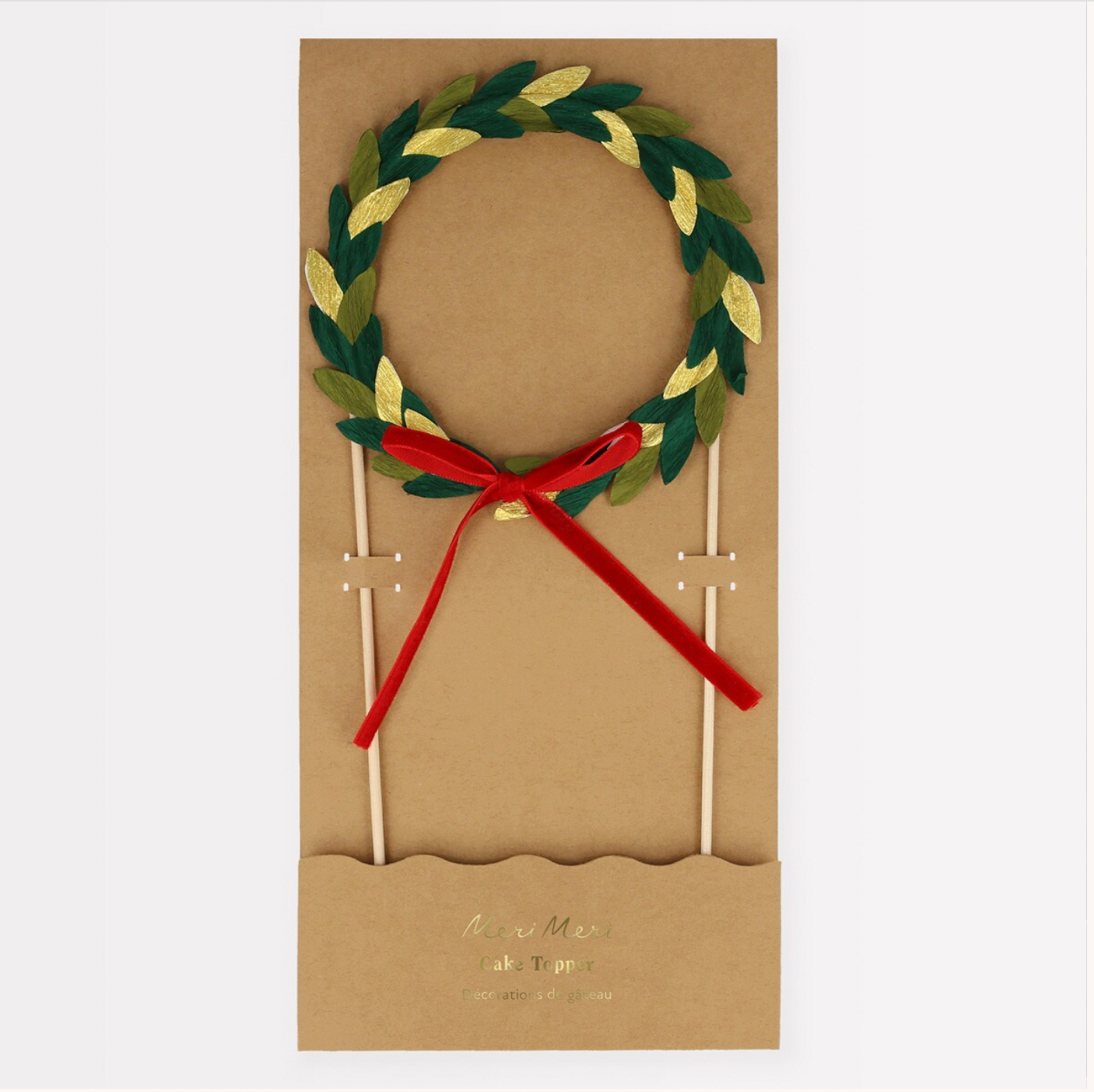 Wreath Cake Topper