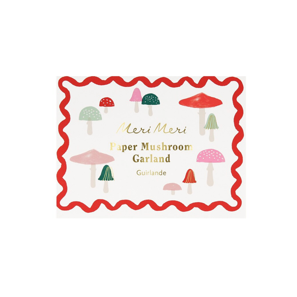 Honeycomb Mushrooms Mini Garland
