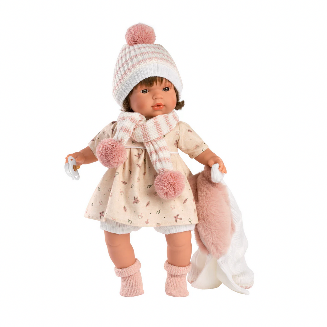 Soft Body Crying Baby Doll - Grace - 15"