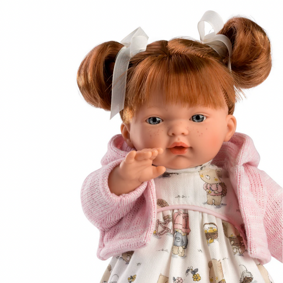 Soft Body Crying Baby Doll - Rosalie - 13"