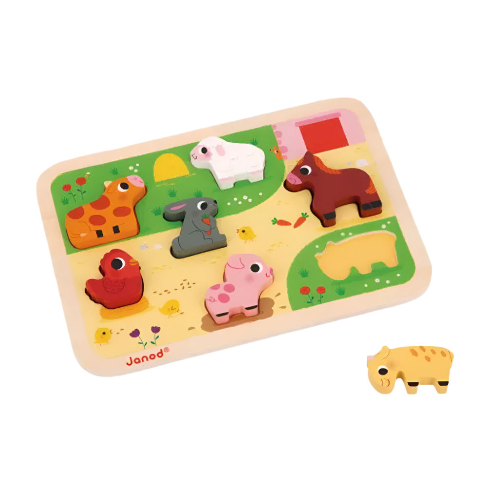 Chunky Puzzle Farm 7pcs