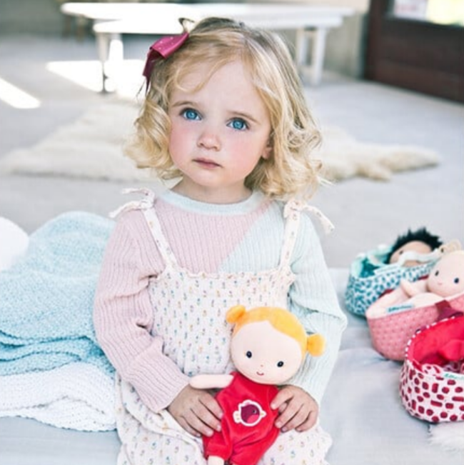Baby -Agathe with Carry Basket