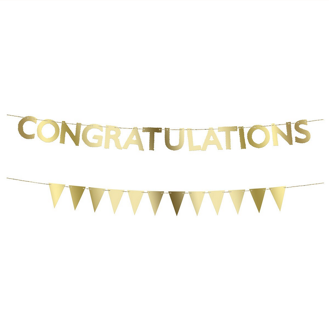 Congratulations Mini Matchbox Garlands
