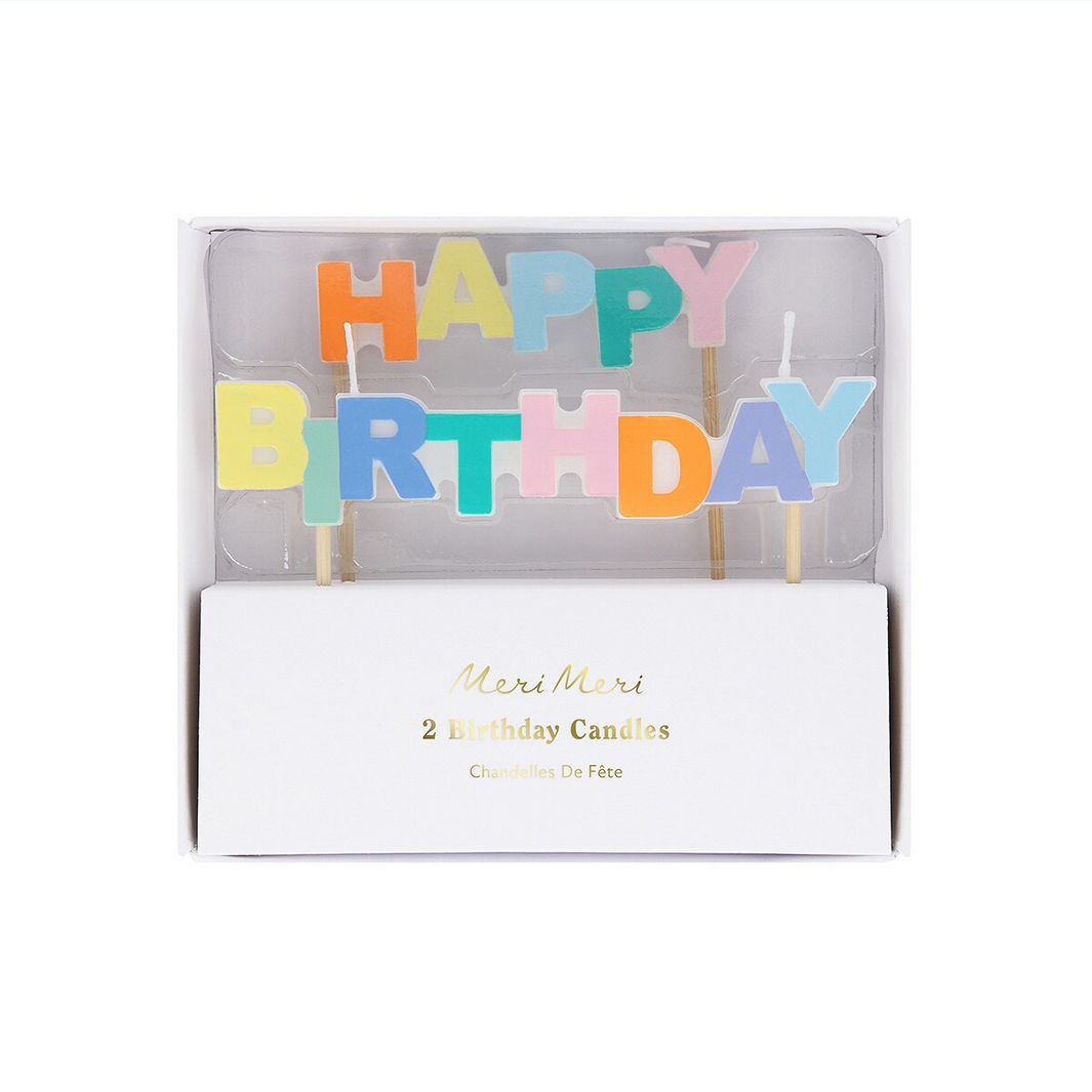 Happy Birthday Candles