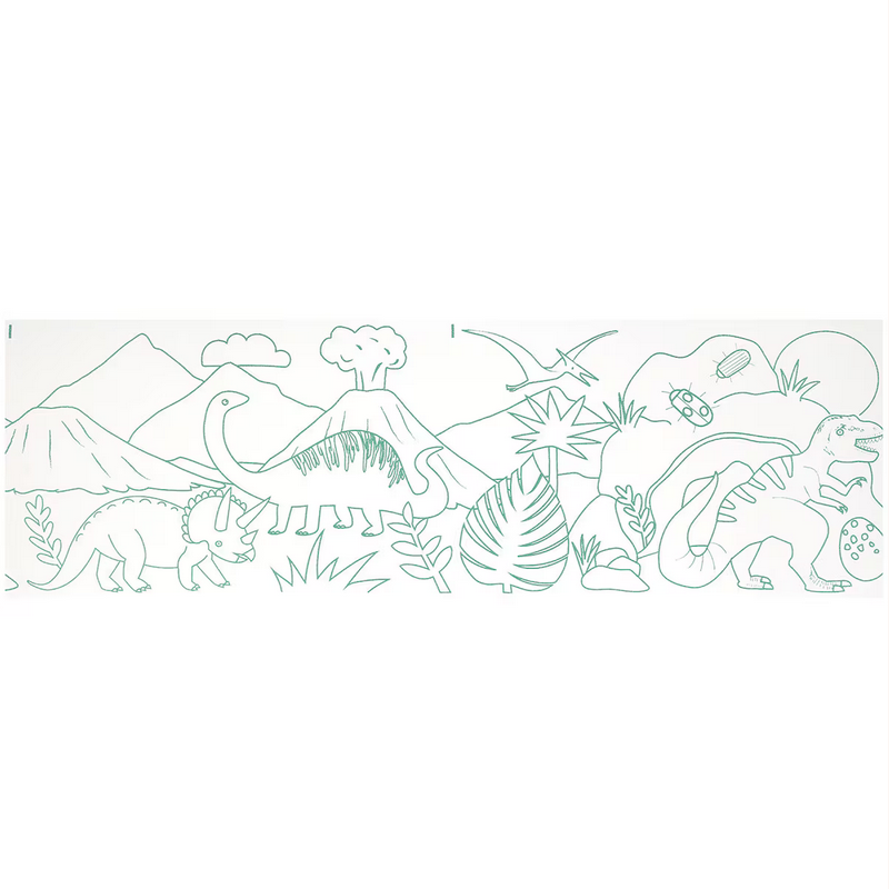 Dinosaur Coloring Roll