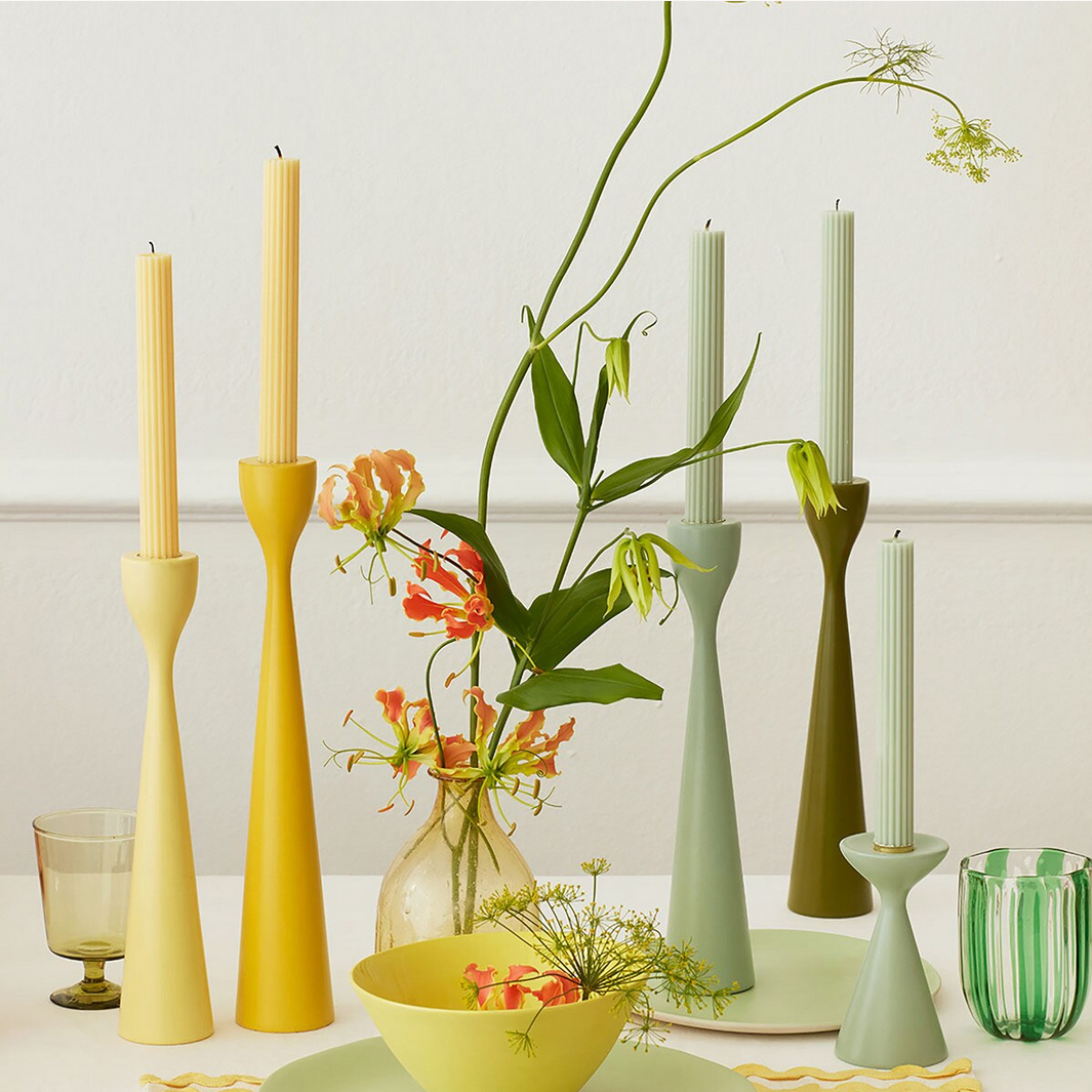 Rainbow Table Candles (x12)