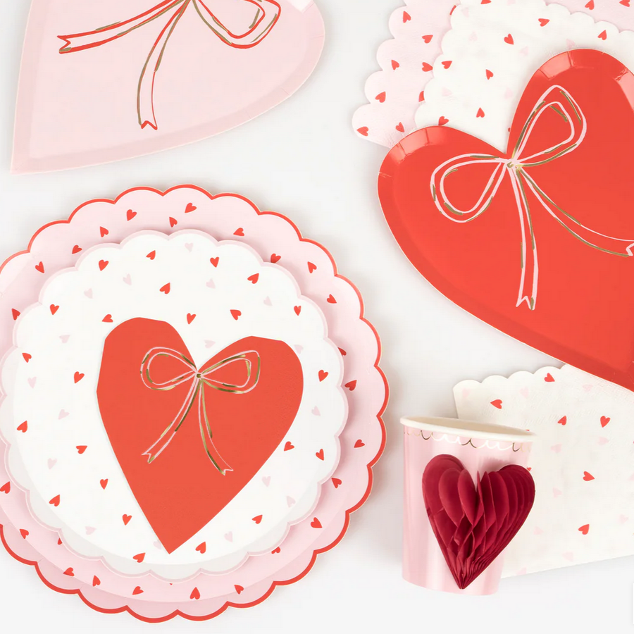Honeycomb Heart Cups (x8)