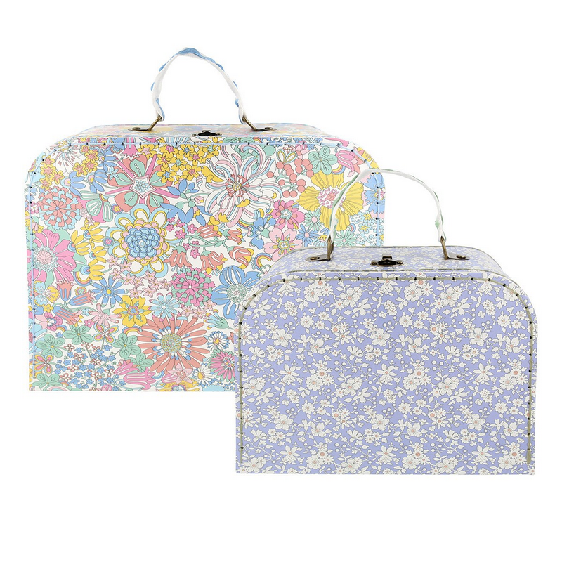Meri Meri x Liberty Suitcases
