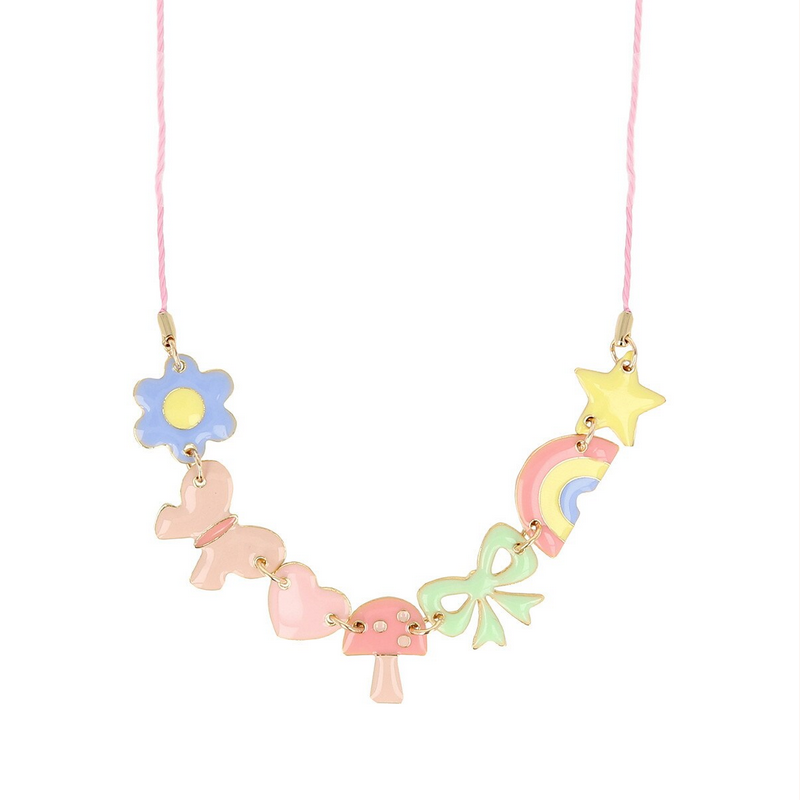 Fun Icons Enamel Charm Necklace