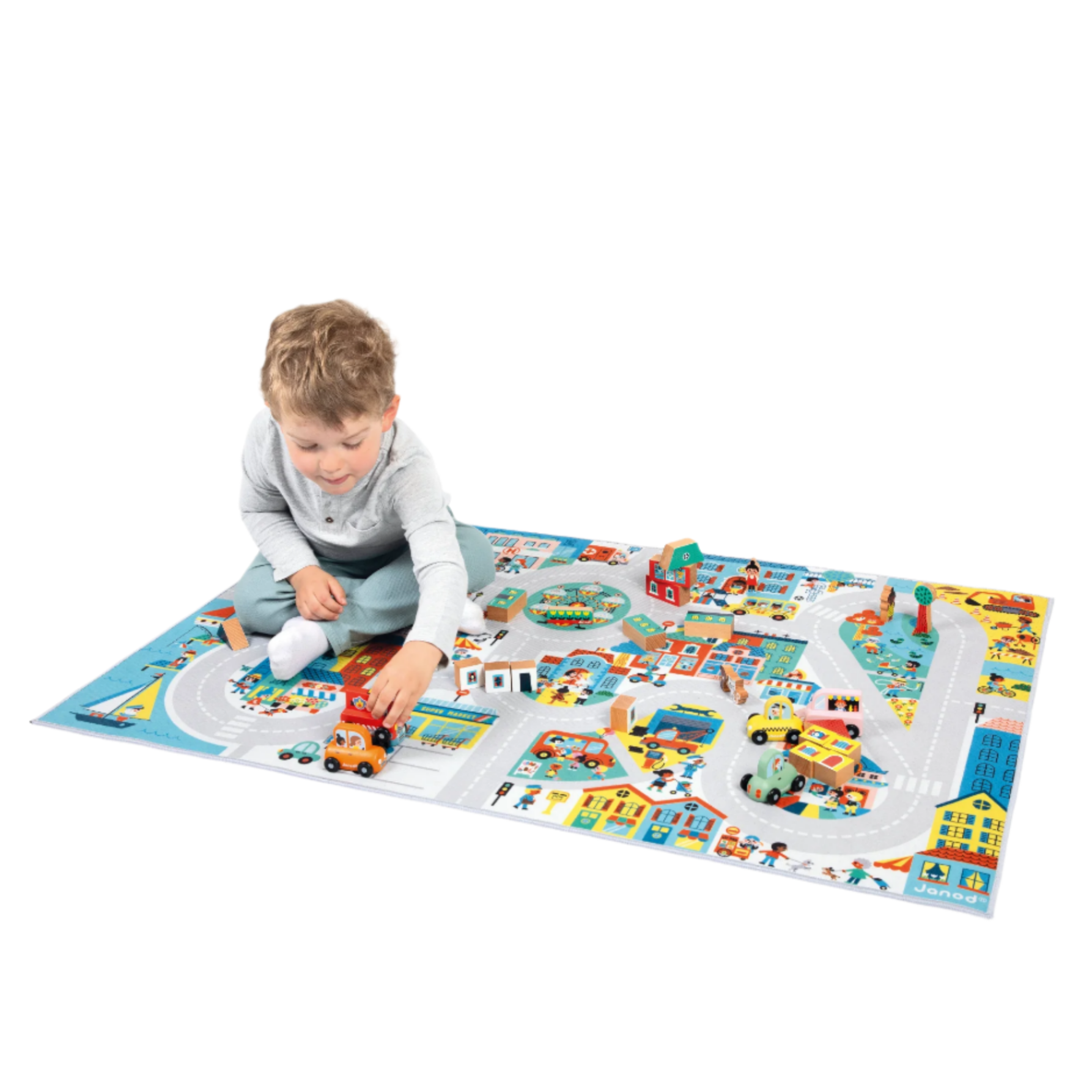 CROSS ROADS - CITY PLAY MAT