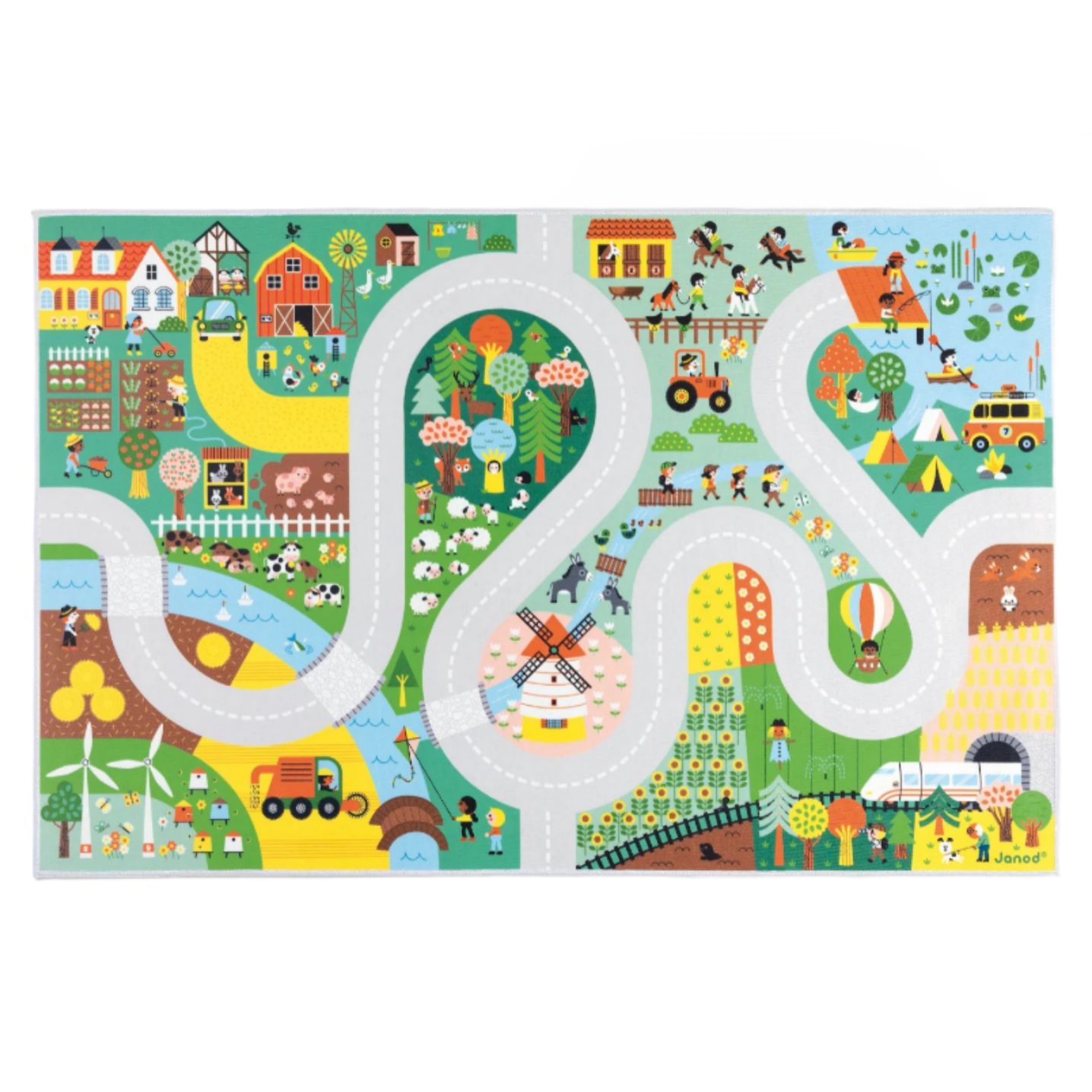 CROSS ROADS - COUNTRYSIDE  PLAY MAT