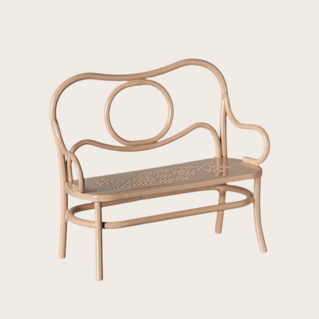 Café set for Mouse, Big - Pale pink