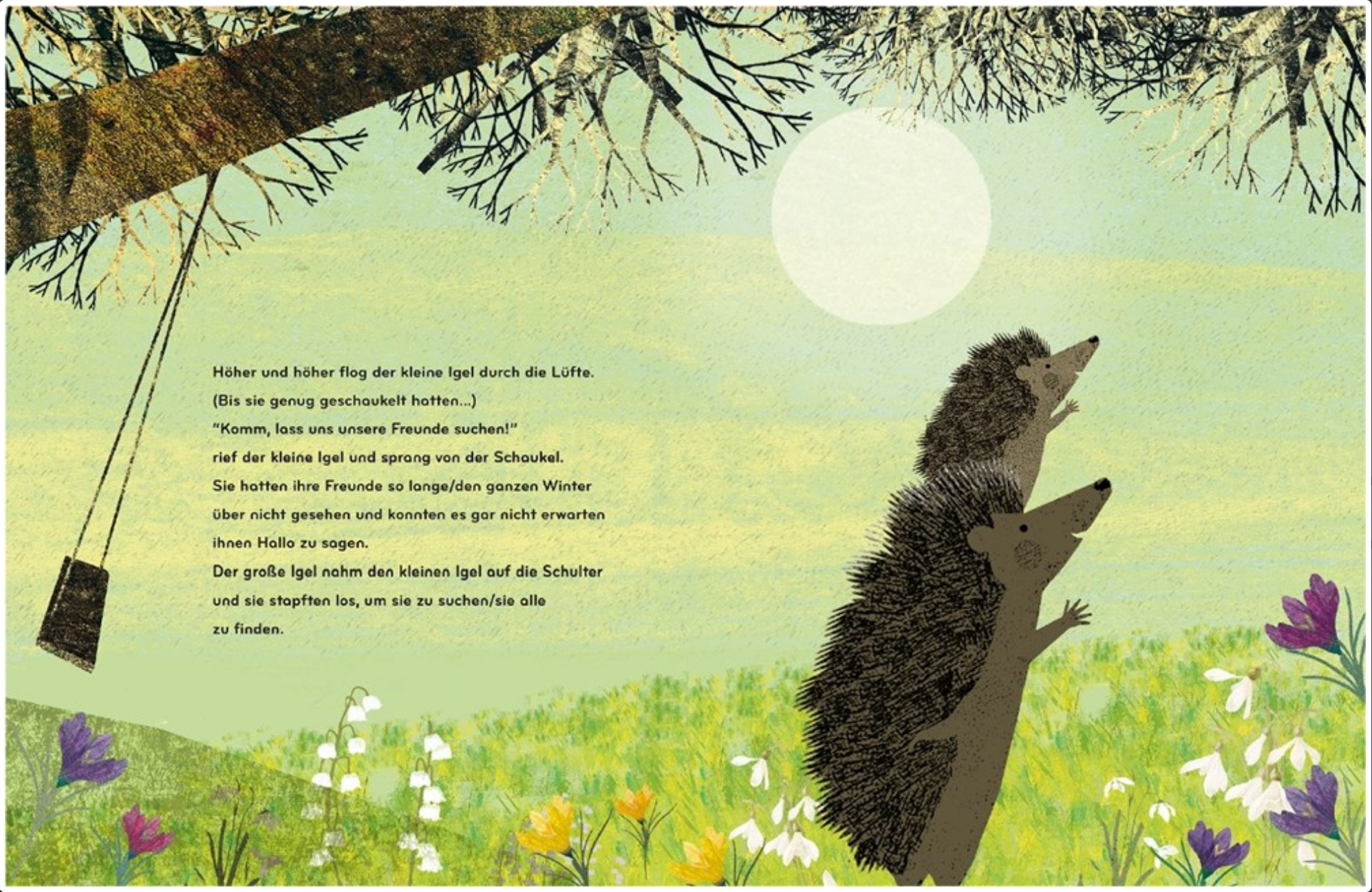 Again!: A Big Hedgehog and Little Hedgehog Adventure