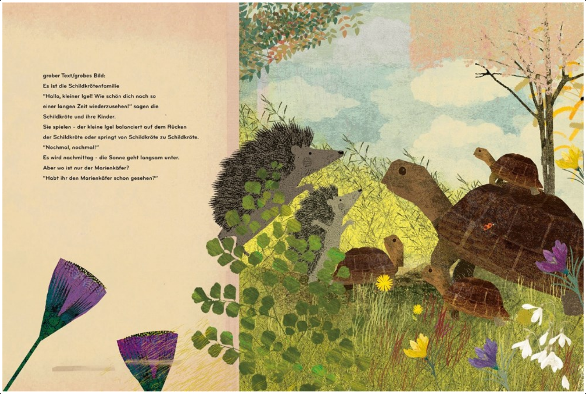 Again!: A Big Hedgehog and Little Hedgehog Adventure