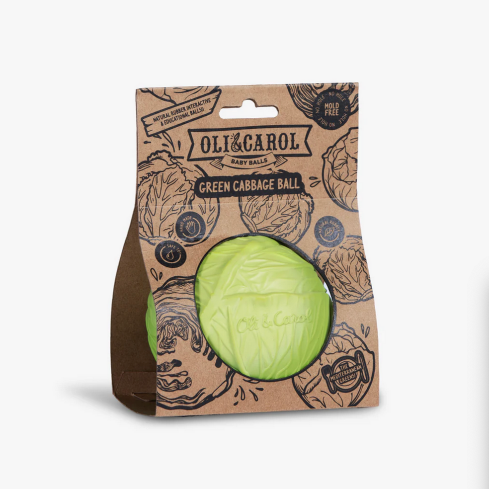 OLI&CAROL Green Cabbage Baby Ball